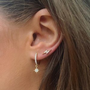 upper lobe piercing