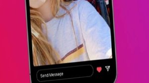 instagram story for a girl