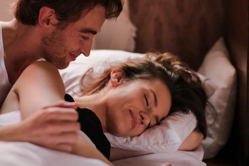how to make a man cry in bed
