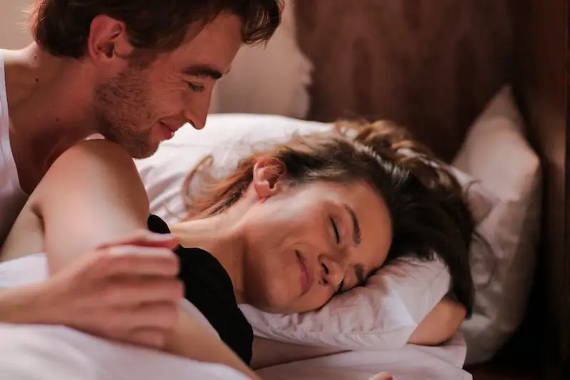 how to make a man cry in bed